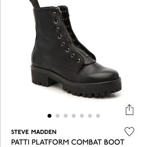patti platform combat boot